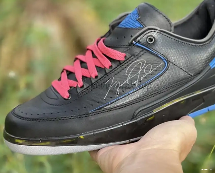 to blue Jordan ready PK OFF-WHITE Low ship God Air 2 x materials retail 0503